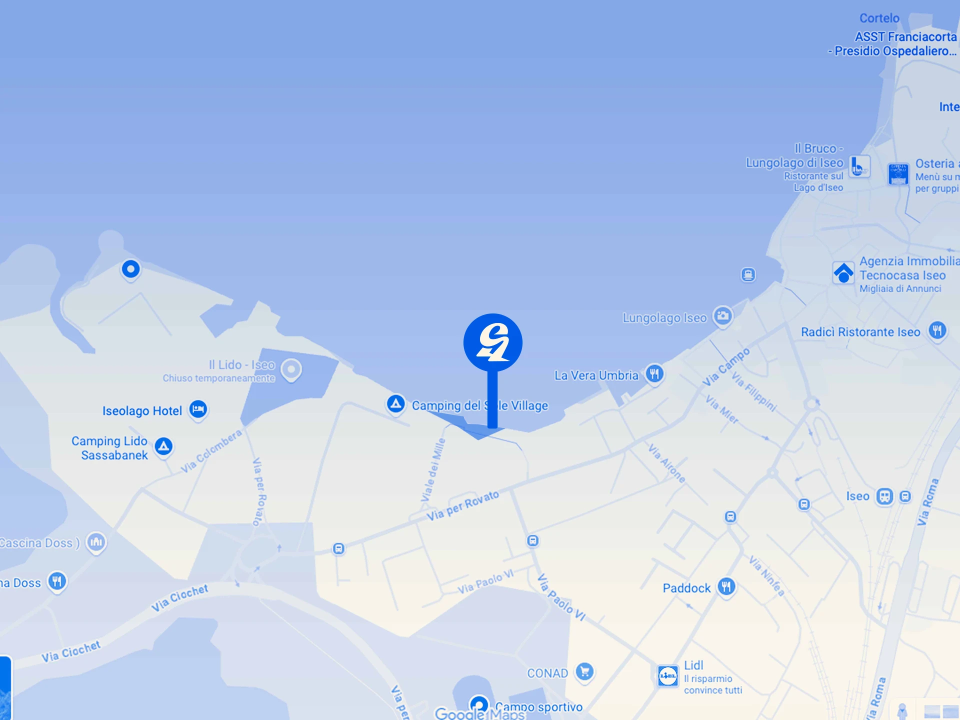 Mappa Spiaggetta